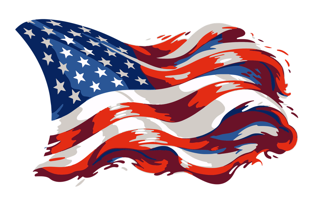 American Flag — Unleashing American Energy